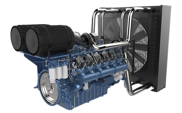 Двигатель 12M33G1250/5