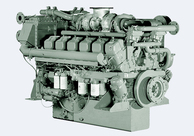 Двигатель Mitsubishi S12R-PTA2