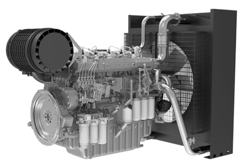 Двигатель 6M33G715/5