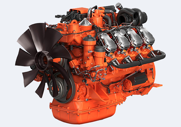 Двигатель Scania DC16 072A (536 kW)