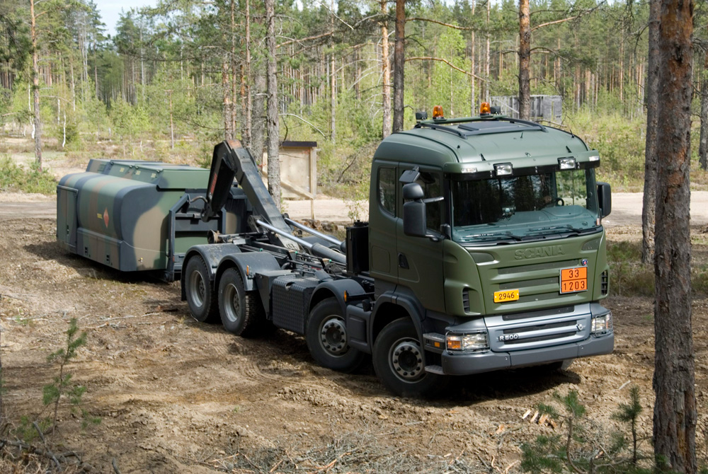 Комплектный самосвал Scania P380CB 8x4, Вологодская область 2005