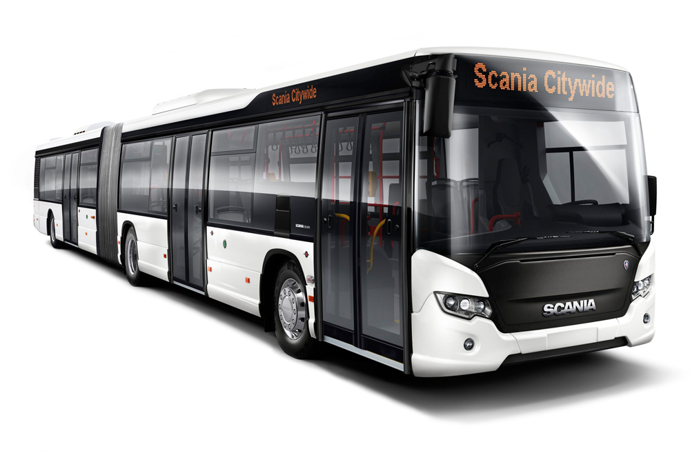 Модульный автобус Scania Citywide LFA, 2012