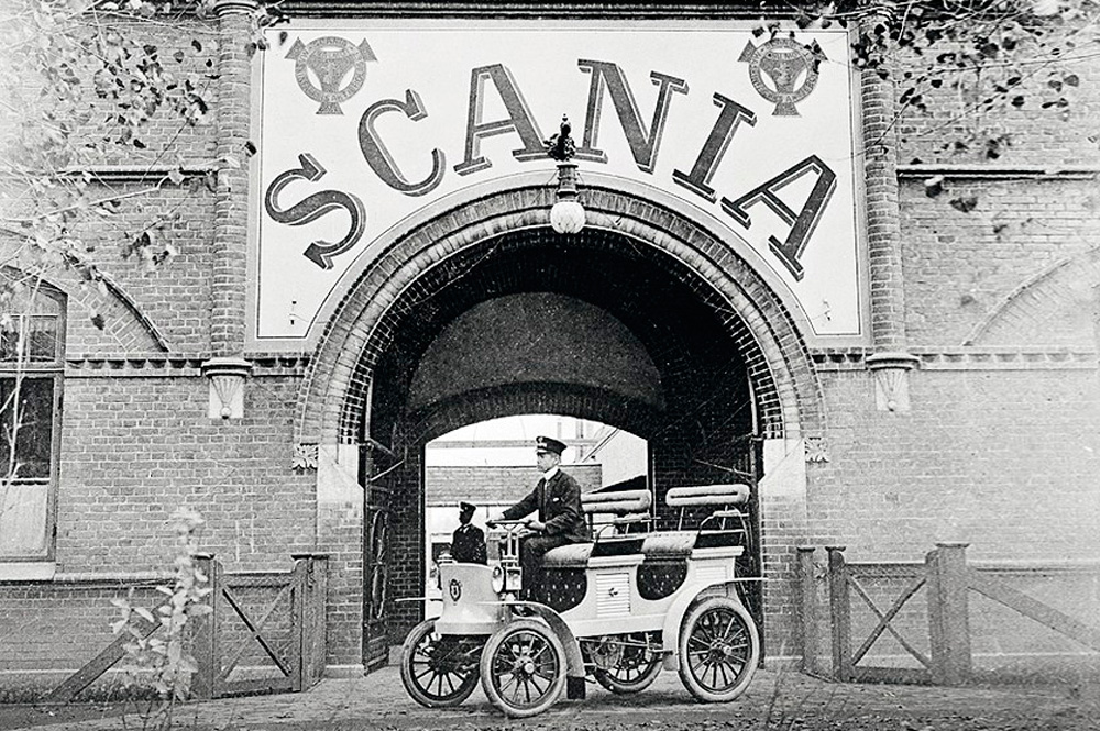 Завод Scania, Мальмо 1900