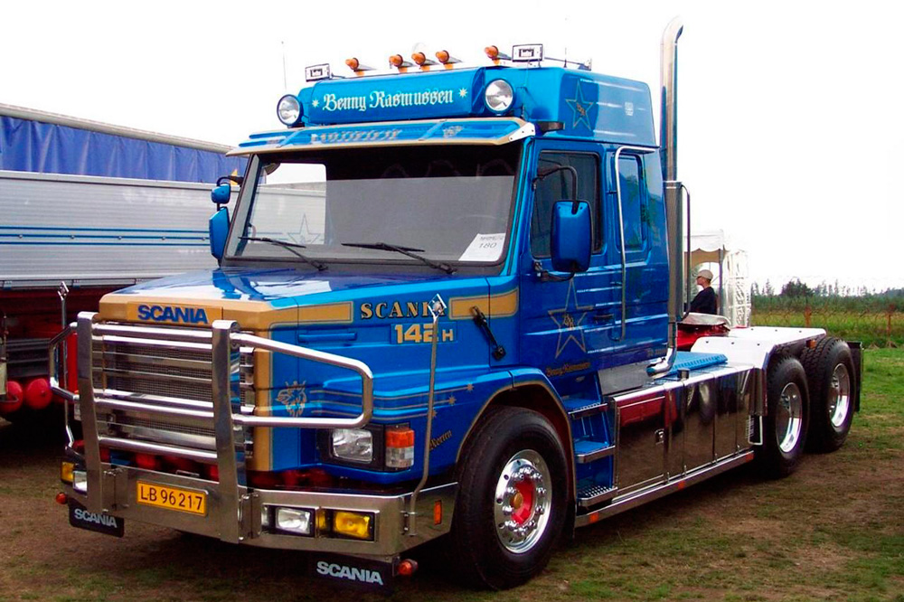 Седельный тягач Scania T142H, 1980