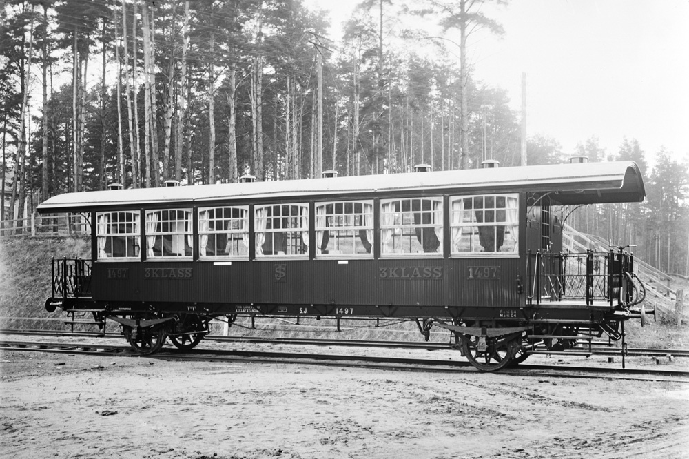 Железнодорожный вагон Vabis, 1905