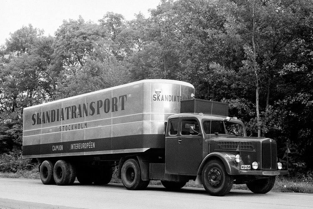 Тяжелый грузовик Scania-Vabis L21, 1949