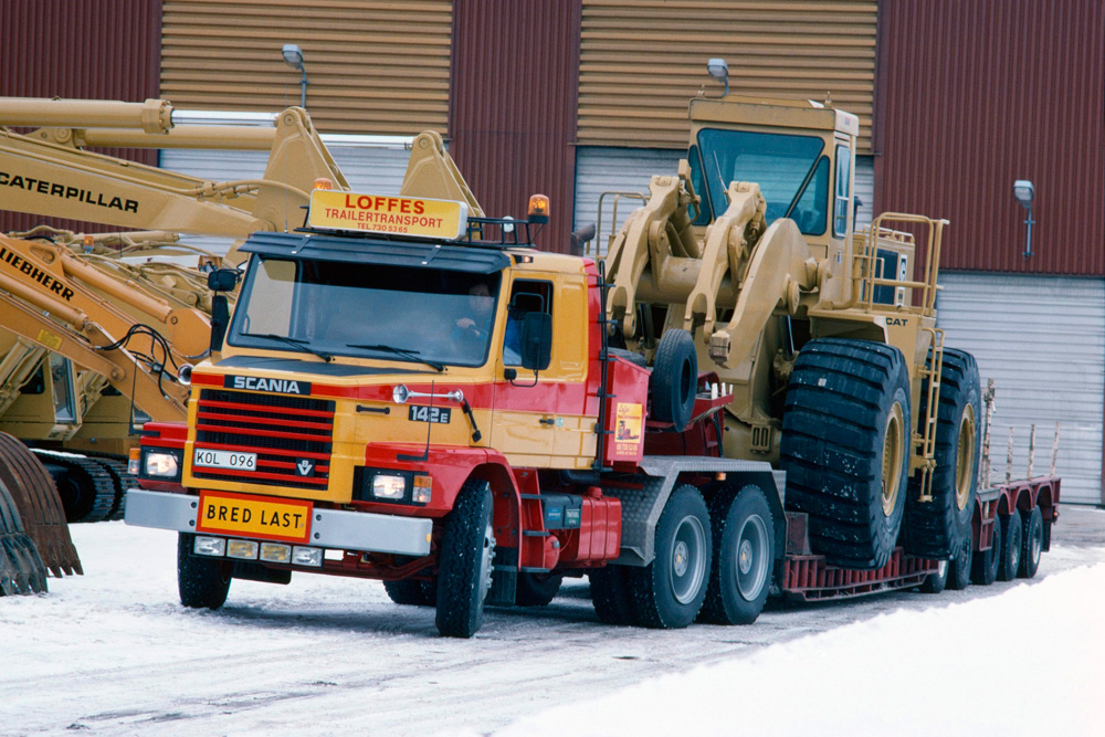 Транспортер Scania T 142 E 6x4, 1983